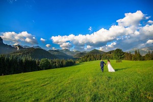 romantyczny plener ślubny w górach